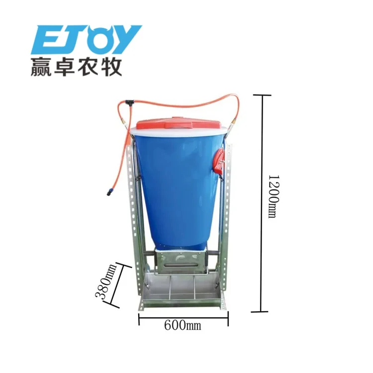 Automatic pig feeder stainless steel chassis wet and dry pig feeding equipment Farm pig equipment