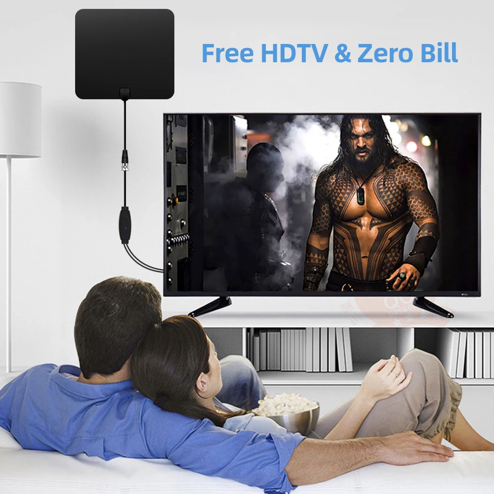 Новинка 2022 телевизионная антенна HDTV комнатные цифровые усиленные телевизионные антенны для 4K бесплатных
