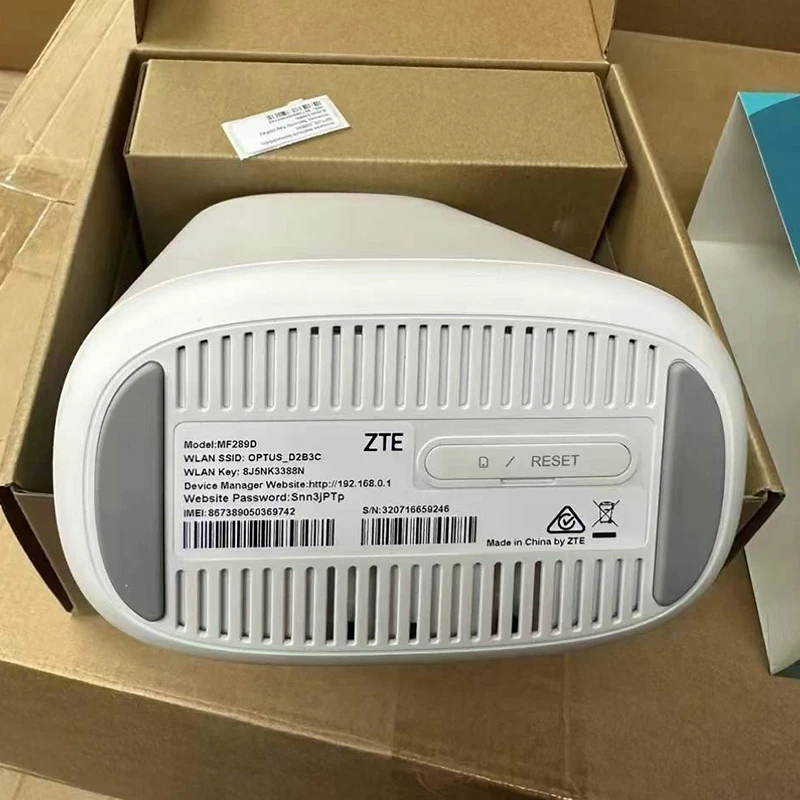 Разблокированный Z TE MF289D маршрутизатор DL 600 Мбит/с UL150 Wi-Fi ретранслятор сигнала LTE CAT12/13 модем 4G Sim-карта сетевой усилитель