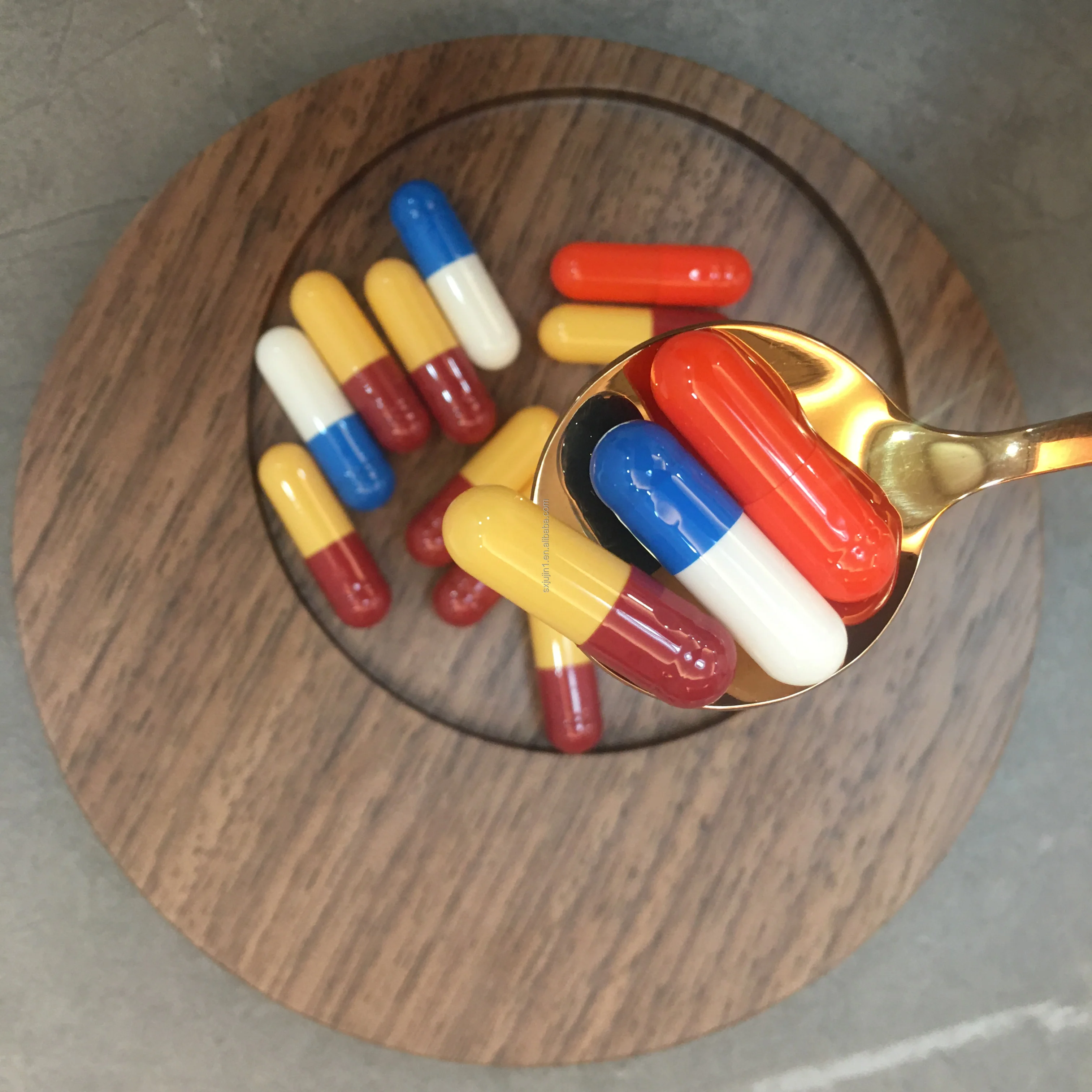 Custom Printed Empty Capsule Size 000 00 0 1 2 3 4 Gelatin HPMC Empty Capsule in Bulk