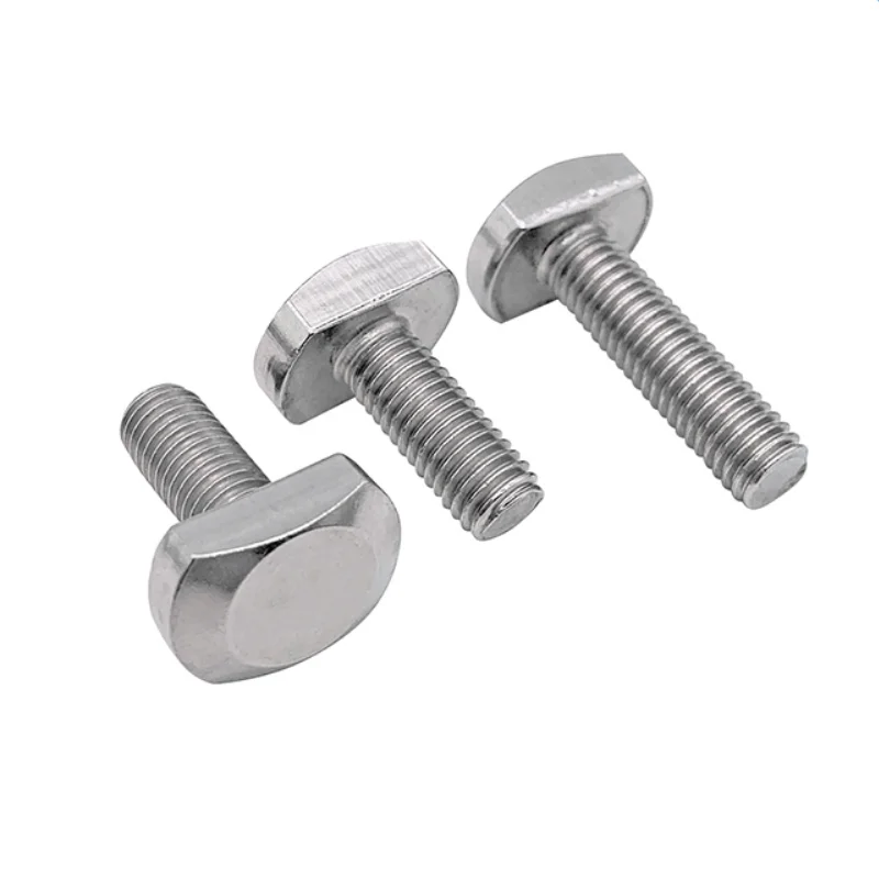 Manufacturer Stainless Steel ST 304 ASME B8M A2-70 A4-80 SUS 316 AISI Bolts For T-Slot T Head Bolt GB 37