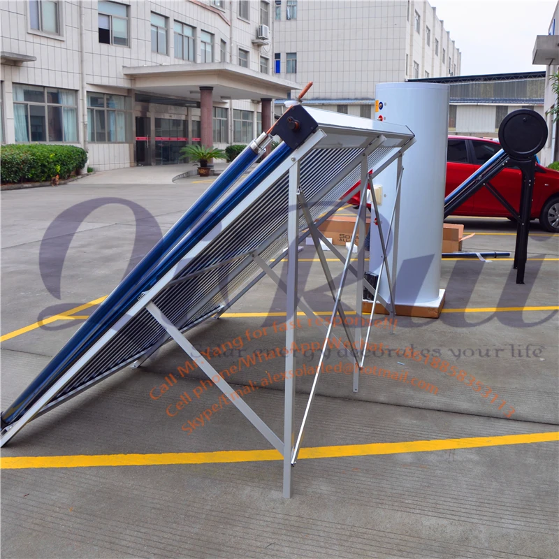150 200 250 300 500 1000 2000 Liter High Pressure Solar Geyser Split Pressurized Solar Panel Hot Water Heating System for House