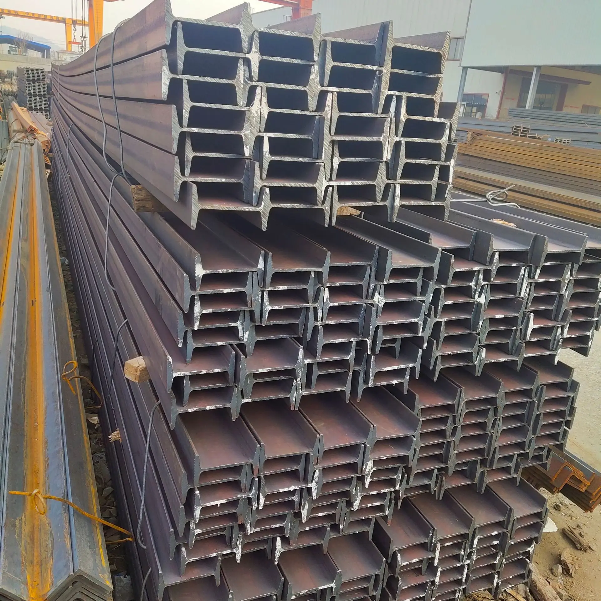 Углеродистая сталь ASTM A36 Ss400 Q235 Q345 S235jr Ss355jr горячекатаная углеродистая конструкция оцинкованная H-образный