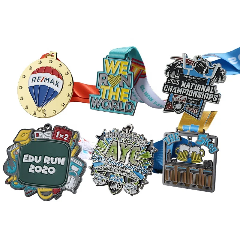 Wholesale Factory Directly Custom Gold Plated Souvenir Metal Sports Award Trophy And Medal