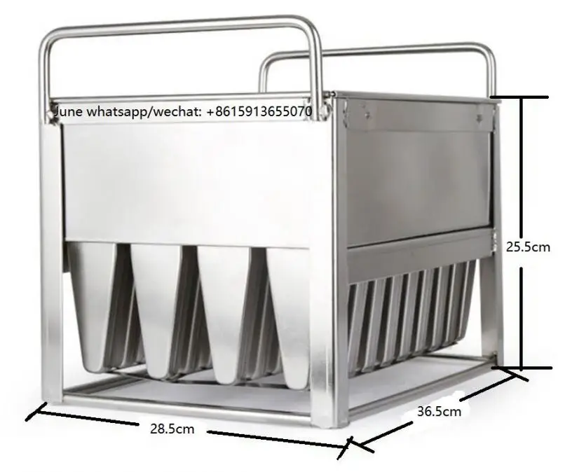 Ice Cream Stainless Steel Mold for Ice Cream Pallet