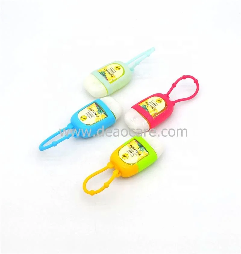 Wholesale Customized 1fl Oz Mini Pocket Natural Scented Waterless Hand Sanitizer, Bac Hand Gel