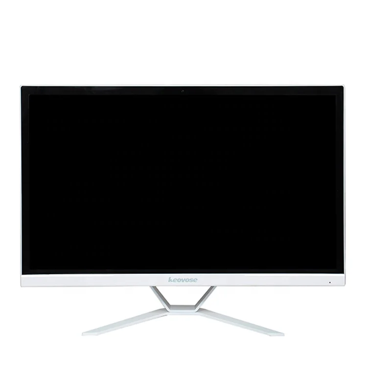 18,5 дюймов Core I3 I5 I7 AIO офисный моноблок компьютер дешевый настольный ноутбук 4G RAM 128G SSD белый Barebone все в одном ПК