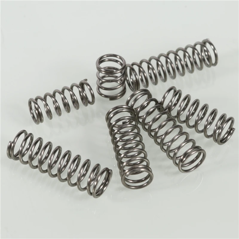 Natural Color Stainless Steel Spring 0.1-20mm Compression Coil