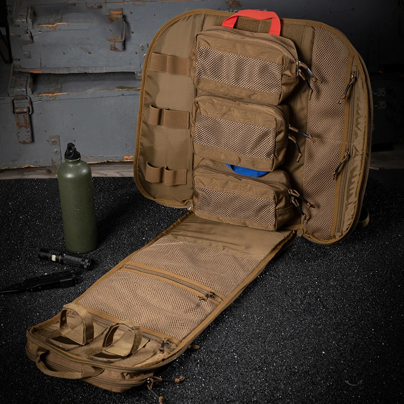 High Quality 500D Cordura Professional Camping Survival First Aid Backpack Rucksack Outdoor Tactical Military Backpack