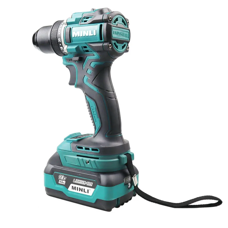 Electric Screw Home Hand Drill Variable Speed Brushless Electric Drill Lithium Electric Hand Drill Rechargeable