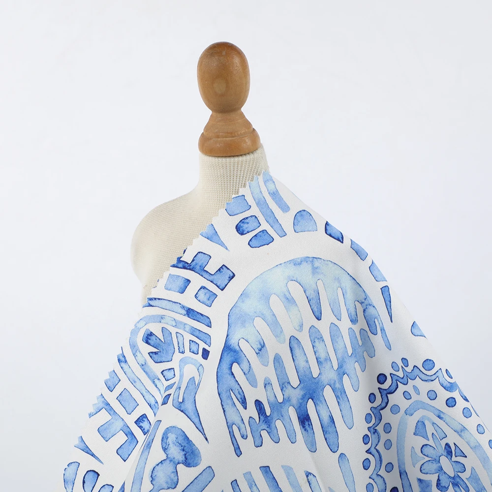 High Quality custom digital printed 100% Cotton canvas fabric bag making