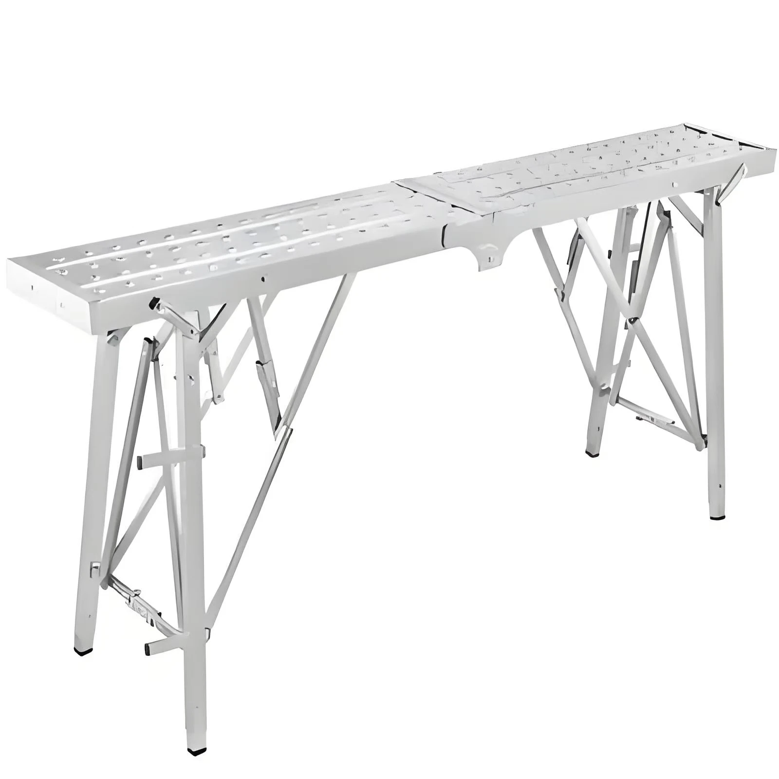 Customized Portable Small Platform Step Stool Ladders Folding Scaffold  Mobile Folding Ladder Safety Legs Work Platform