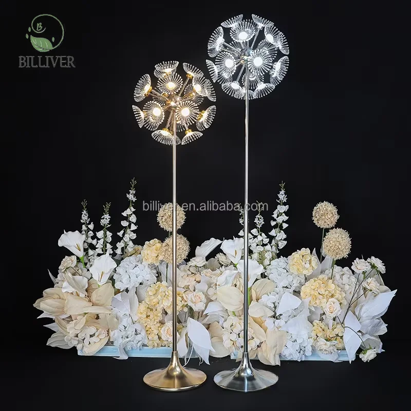 New Adjustable Dandelion Floor Lamps Perfect Stage Decorations and Party Props to Enhance Your Wedding and Party Atmosphere