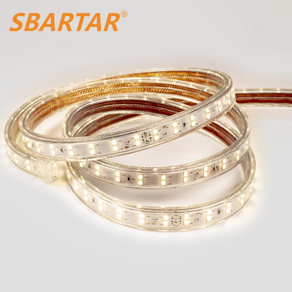 CB Светодиодная гибкая лента 120 светодиодов 2835 Двойная Линия Строка Света с регулируемой яркостью 50 м 100 м для отеля торгового центра