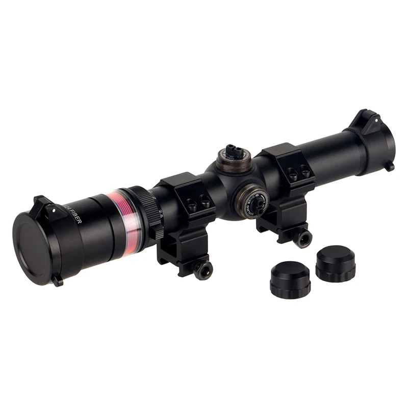 MZJ Optics 1.5-6x24 FFP Glass Etched Reticle First Focal Plane Illuminated Hunting Optical Scope Sight Mount Telescopic sights