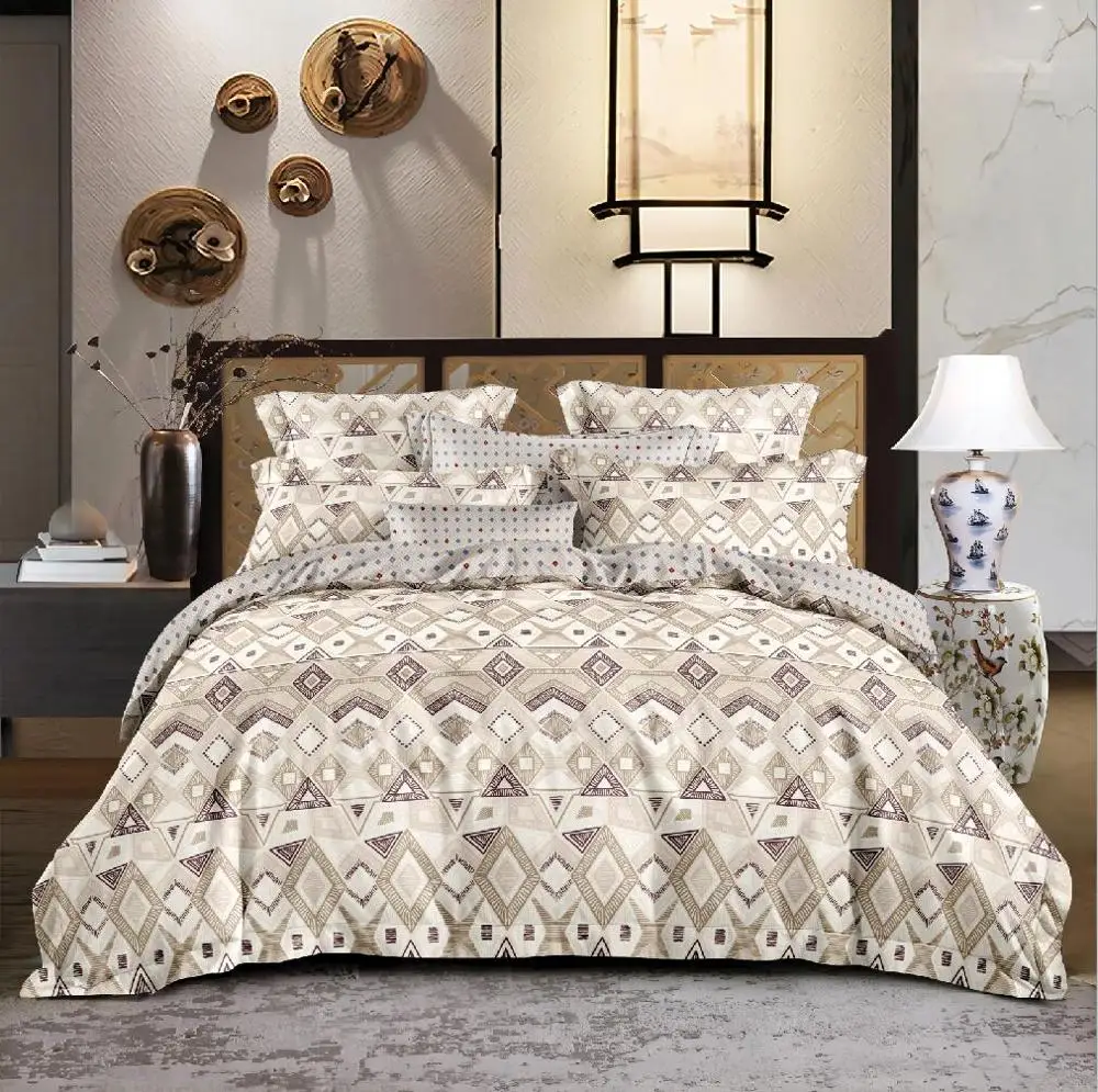 GFancy polyester customized disperse printed bedspread fabric