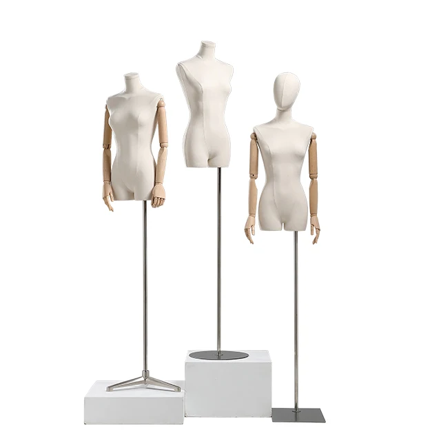 Fashion Half Body Mannequins Dummy Torso Clothes Display Male Mannequin for Display Mannequins