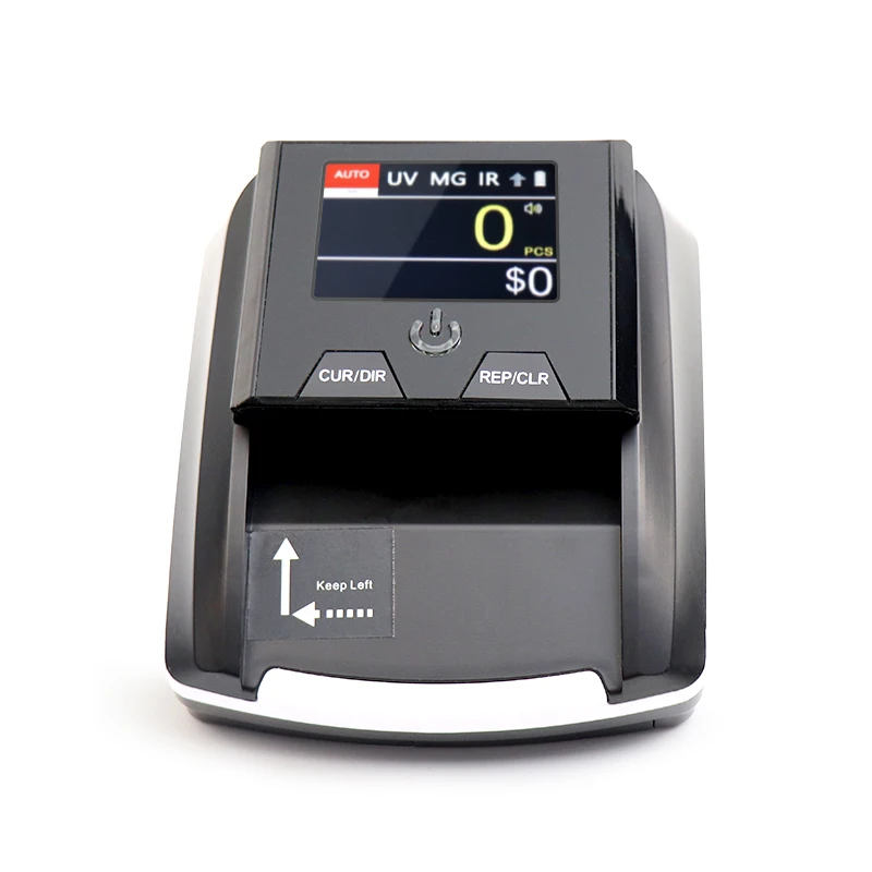 contador de dinero detector falsos  Auto Currency Recognize Bill Detector contador de billetes contadoras de monedas
