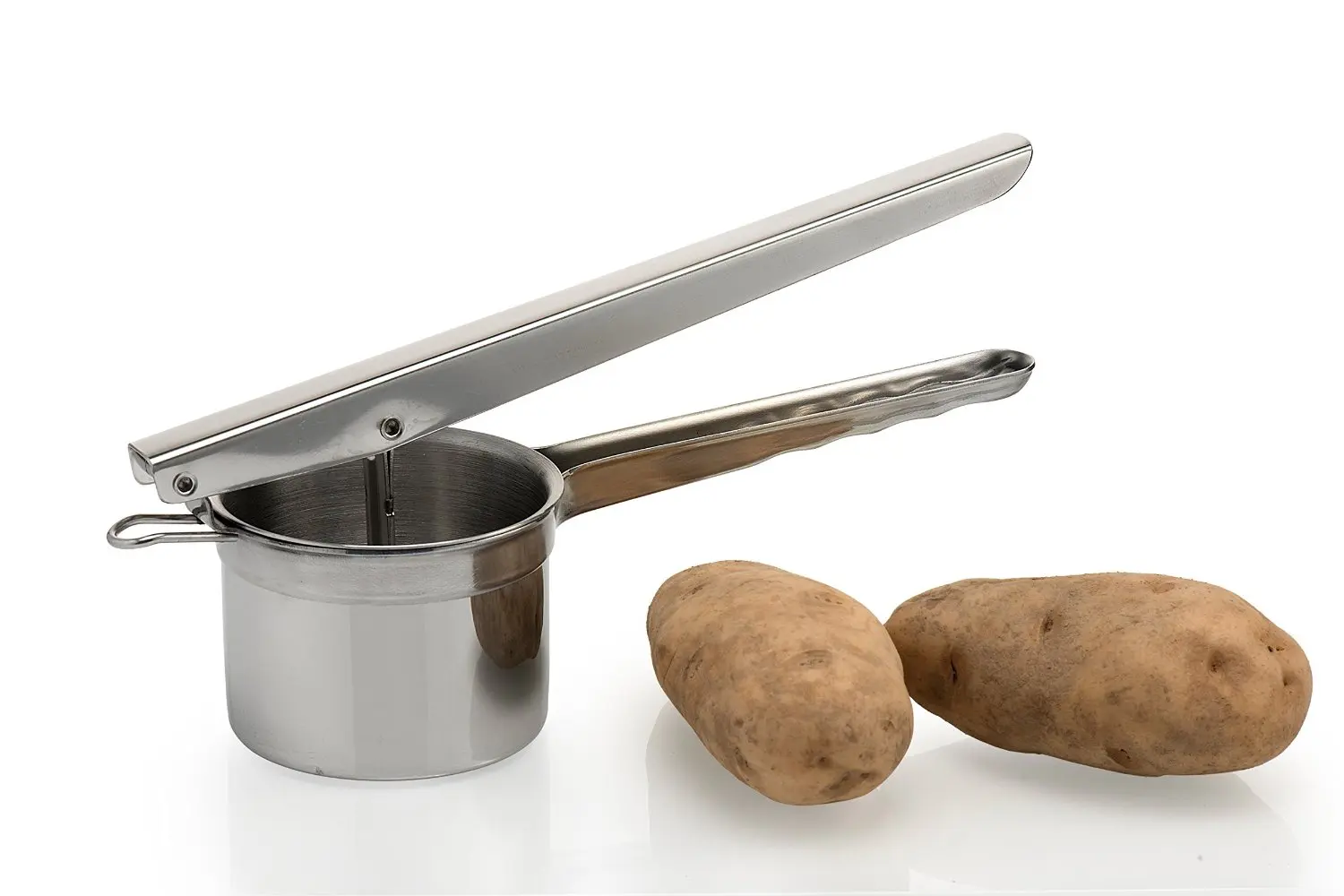 Durable Stainless Steel Potato Ricer,Potato Masher,Potato Press