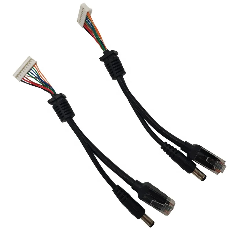 Стандартный сетевой кабель с разъемом RJ45 «Папа-мама» черный Сетевой удлинитель кабелем