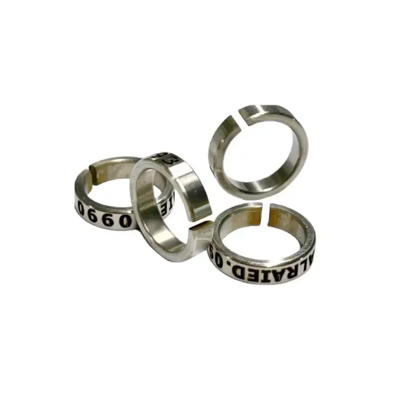 Manufacture Stainless foot Ring Open leg band for all kinds parrot pet pigeon chicken duck poultry foot band