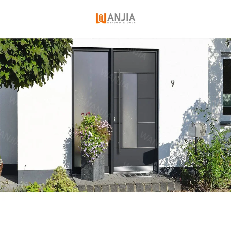 Wholesale Bulk Exterior Front Steel Doors Custom House Burglary Steel Security Doors Entry Steel Doors