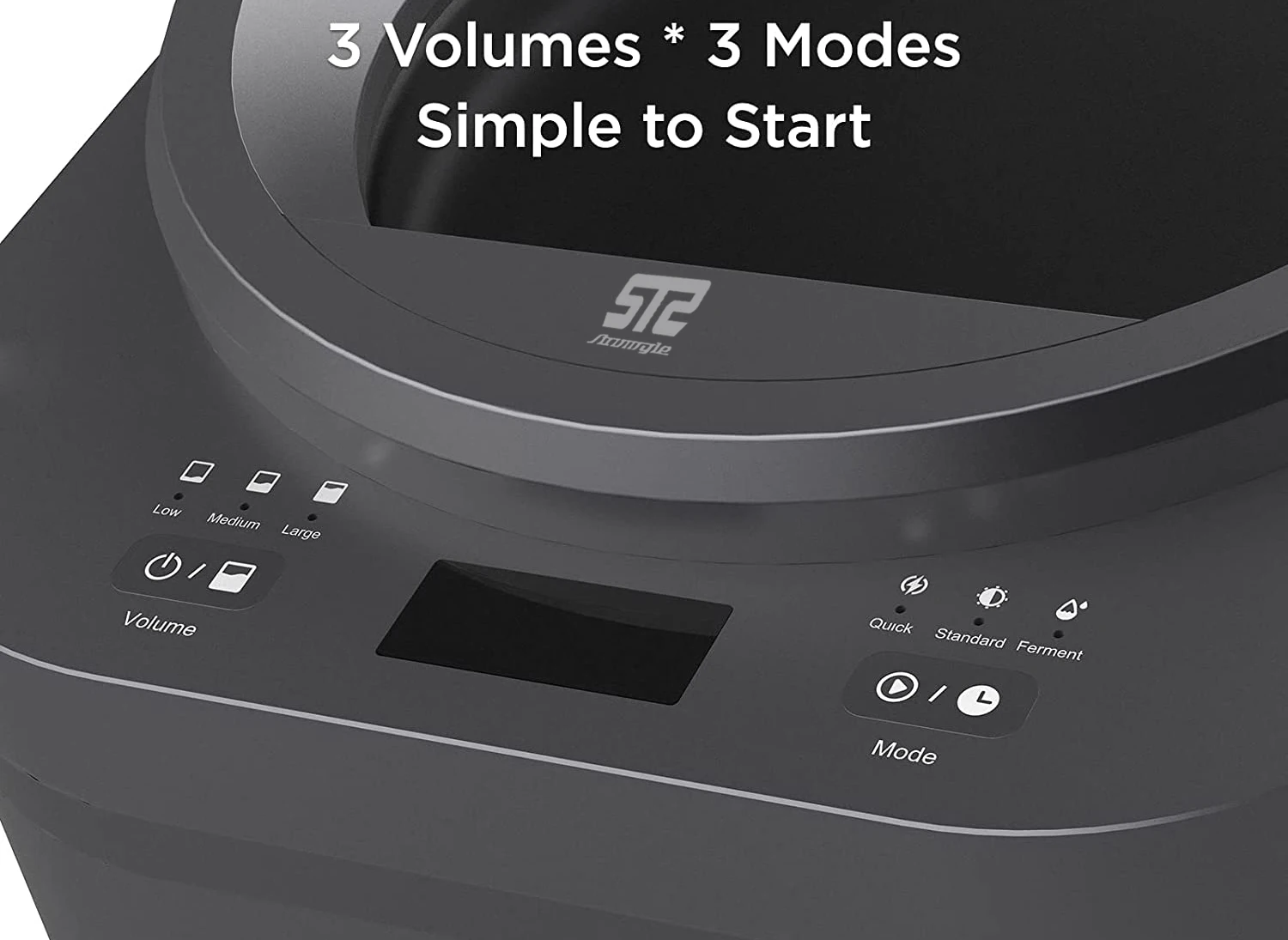 Electric Household Kitchen Composter Garbage Disposal Removable Food Waste Processor ABS Material Grinding Continuous Air Switch