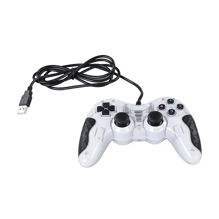 1.8M ABS Material Generic USB Joystick Game Controller For PS3 PC