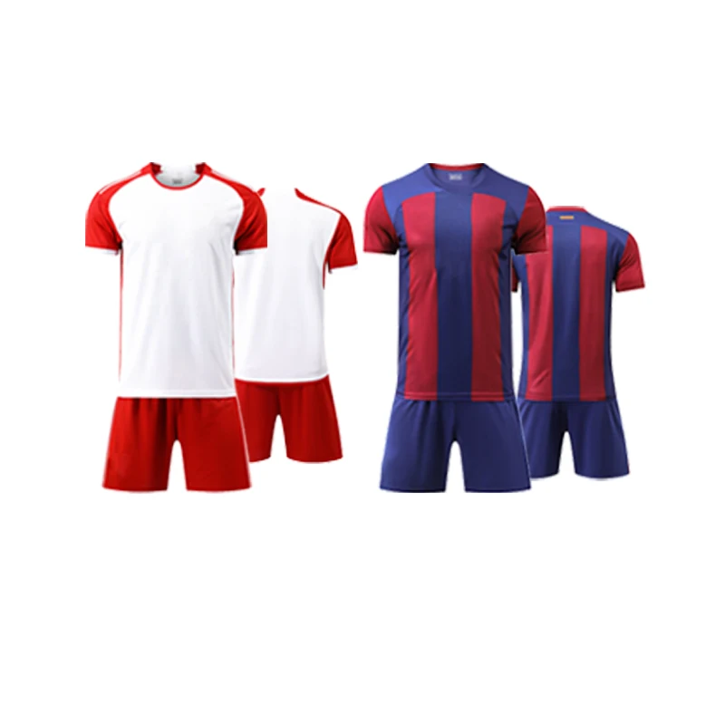 Thai quality 100% polyester soccer wear football jersey soccer uniform football jersey