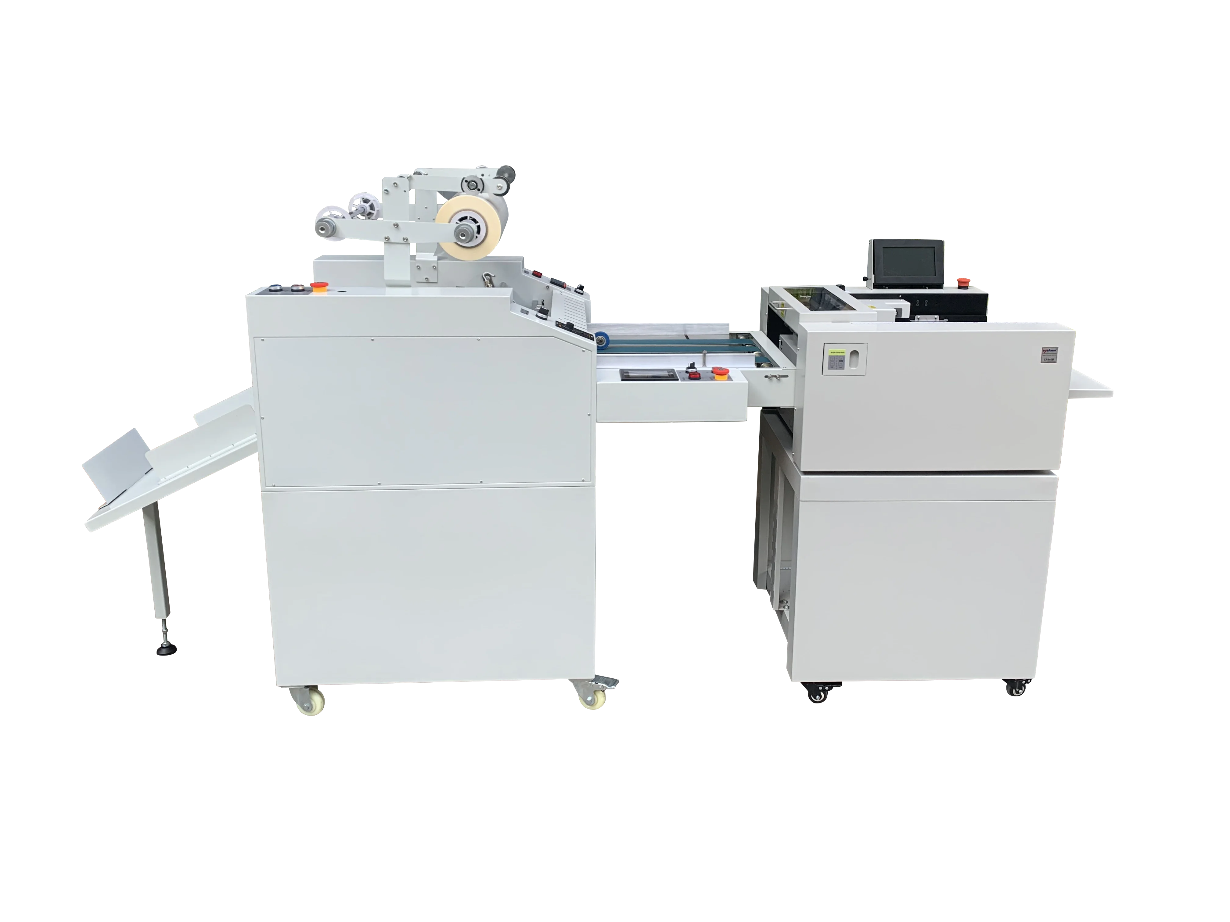 automatic roll to roll roller laminating machine with metal roller paper hot roll laminating machine for printing shop