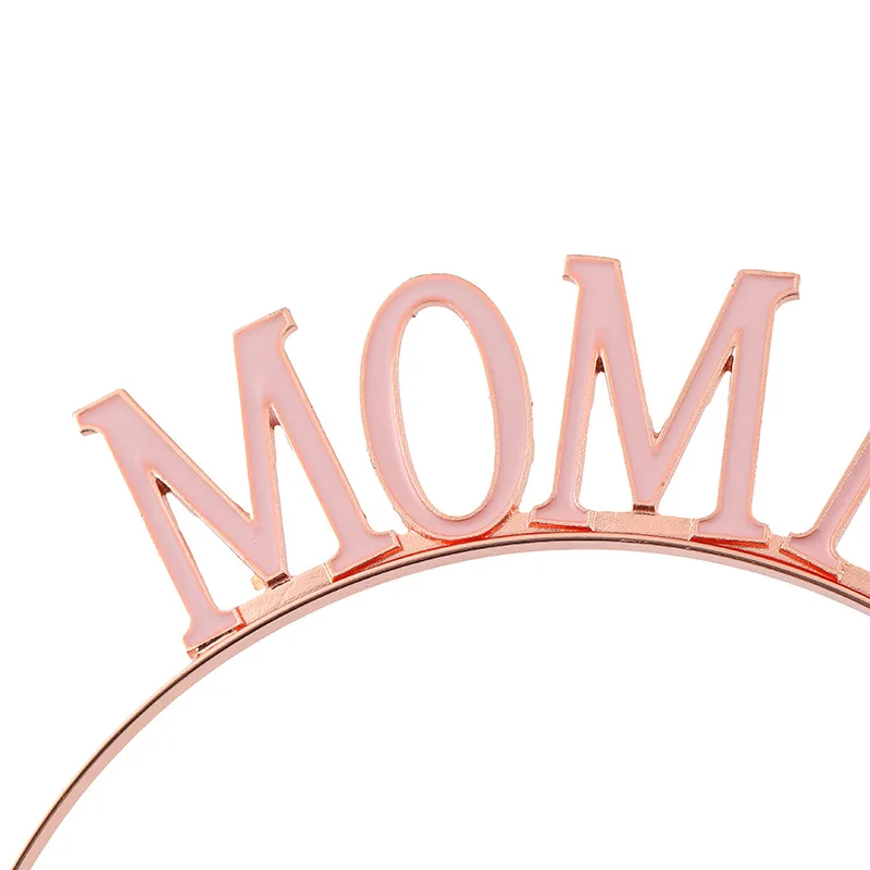 Mother-to-be Headband Crown Maternity Tiara Hair Accessory Lady Party Mom Gift
