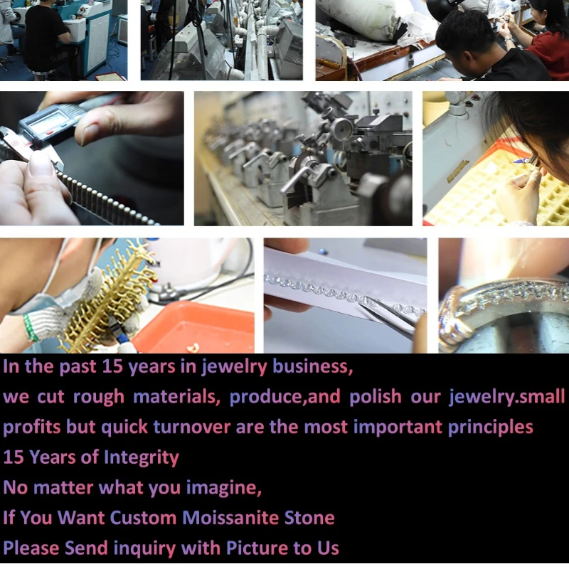 Jewelry Lab Grown VVS Stone Loose Diamonds VVS1 Moissanite Stones
