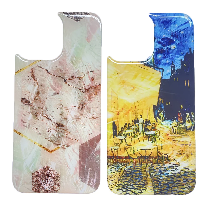 Customized Transparent Resin Decorative Sticker 3D UV Printed Cartoon Pattern Phone Case Candle Industrial Application Stamping