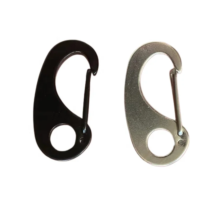 Fancy 35mm Metal Lobster Spring Hook Aluminum Alloy Carabiner for Hanging Carabiner Hanger