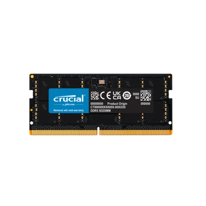 Оперативная память Crucial 16 Гб/32 ГБ DDR5 4800 частота памяти ноутбука микрон оригинальные