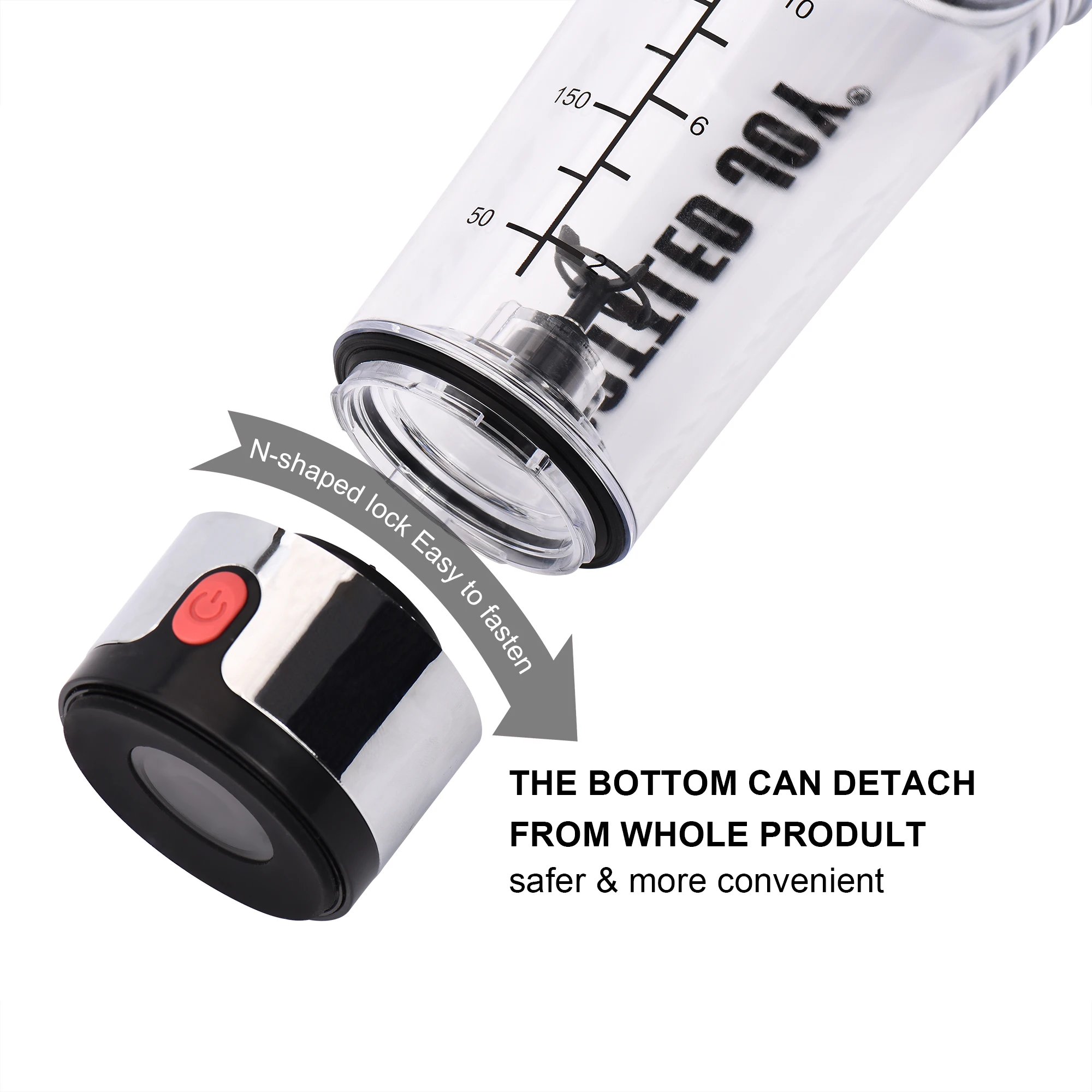 
2019 New BPA Free 450ml USB Rechargeable Automatic Electric Vortex Bottle Shaker 