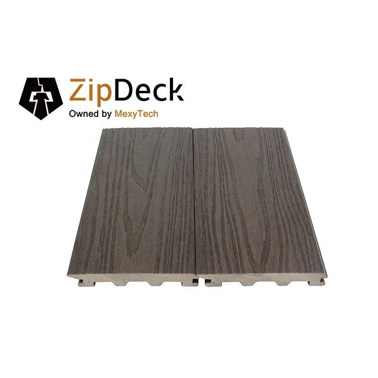 Factory Direct Seamless Design WPC Composite Deck Boards And Co-Extruded Wood Plastic Decking