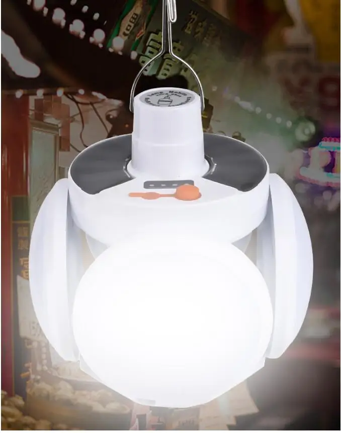 portable football shape solar led power camping emergency rechargeable lantern lamps and led solar lanterns