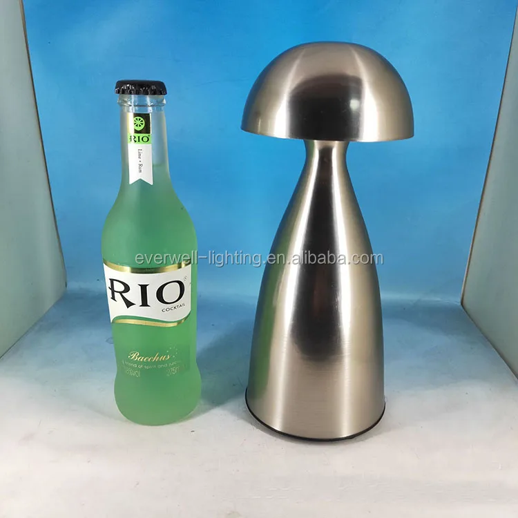 Hotel restaurant noze mini rechargeable cordless table lamp