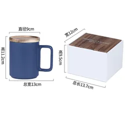 Mikenda Wholesale Retro Ceramic Cup Coffee Porcelain Mug Custom Logo Ceramic Mugs