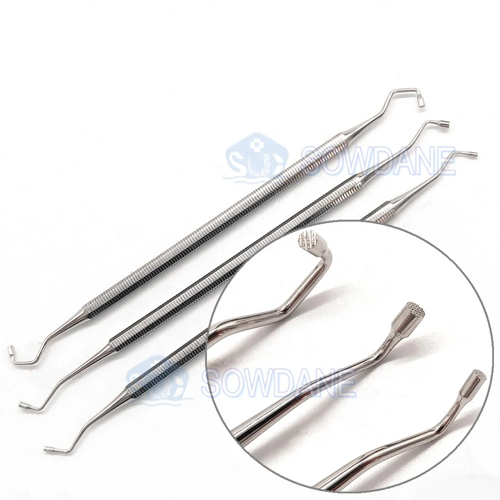 Dental Silver amalgam Filler Instrument Bone Powder Filling Delivery Device Dental Implant Extraction Tool Burnisher Plugger
