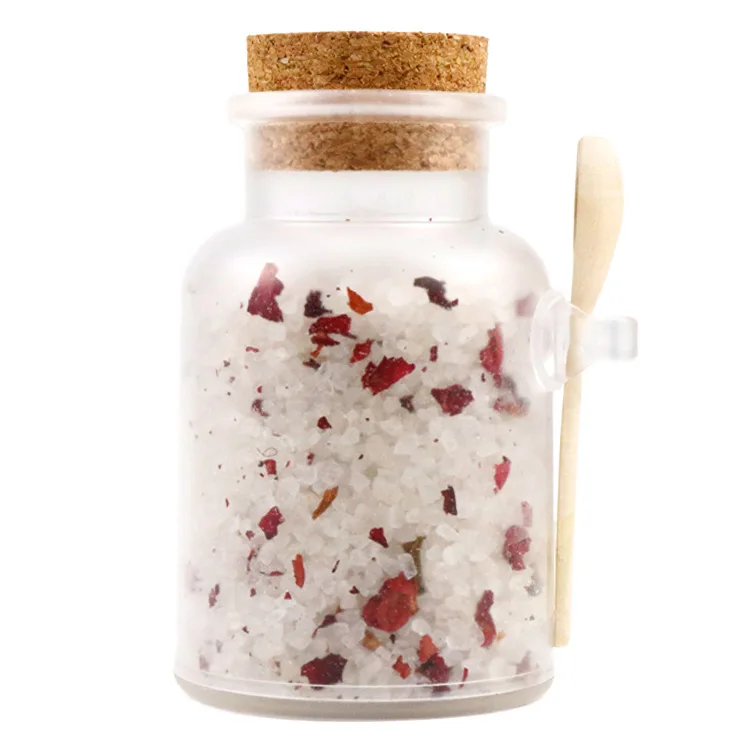 Private Label Aromatherapy Bath Salts For Soaking Relaxes Body Exfoliator Bath Salt