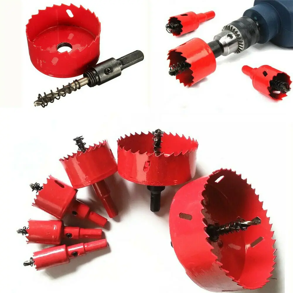 16-70mm M42 HSS Hole Saw Cutter Drill Bit Bi Metal Tip Drill for Aluminum Iron