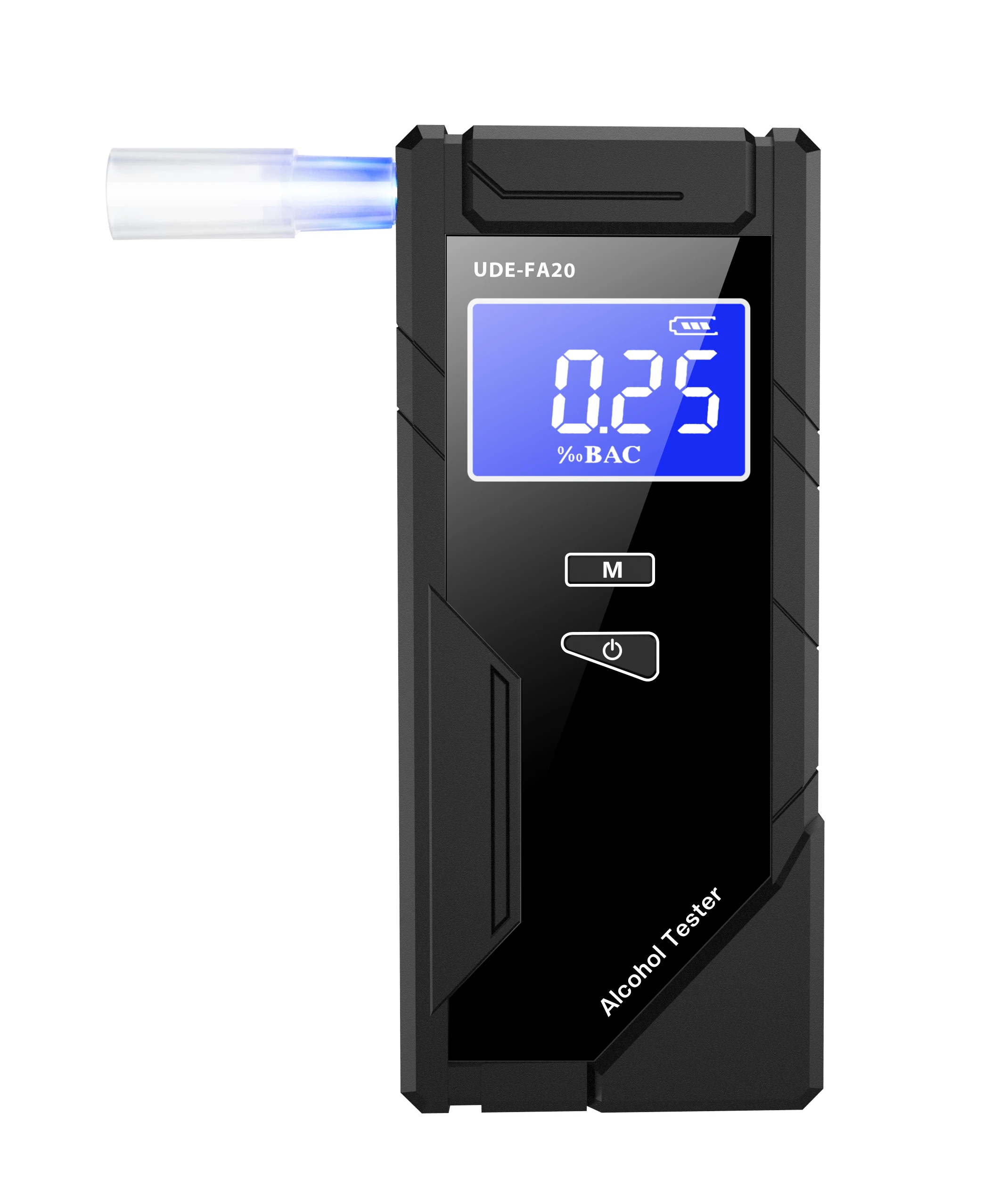 Factory alcohol tester fuel cell sensor breathalyzer portable alcohol checker