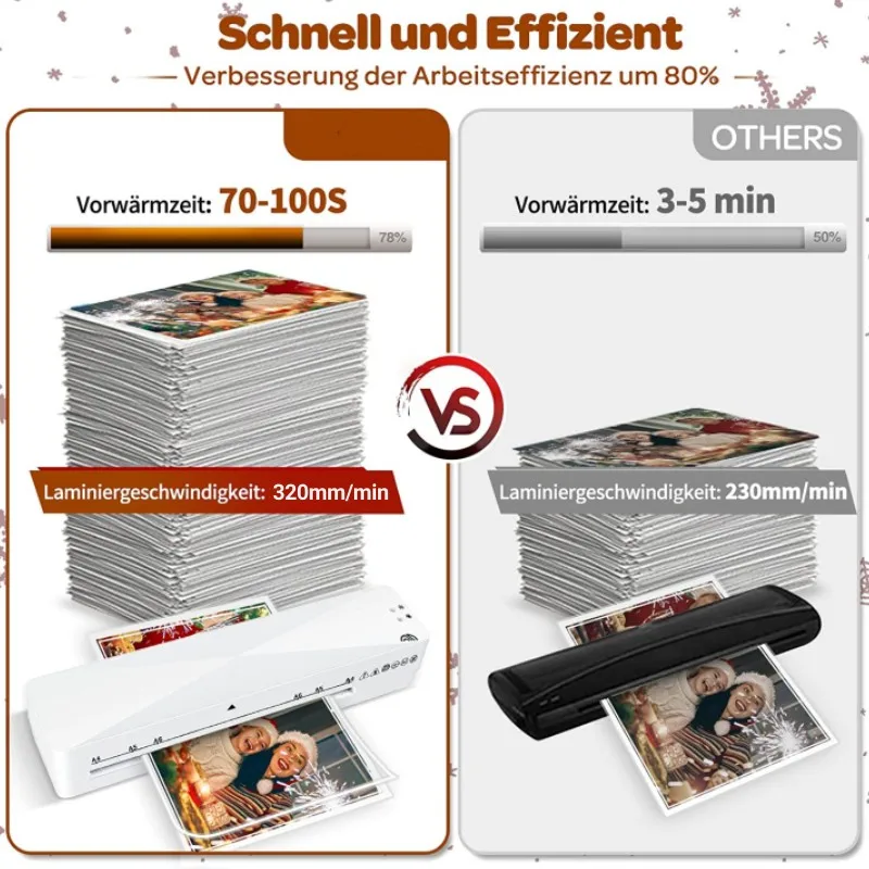 FNL001 Automatic Laminating Roll to Roll Desktop Hot and Cold A4 Pouch Laminator Machine