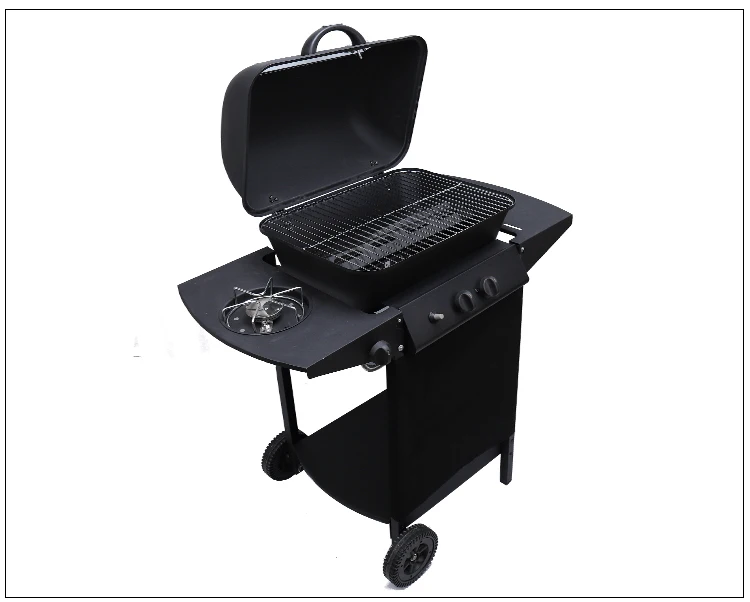 Wholesales Good Quality Eco-friendly Gas Grill Smoker Easy Clean Outdoor Gas Grill