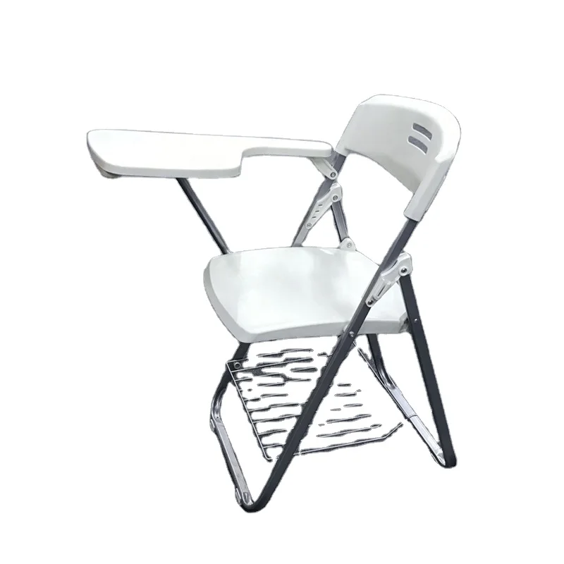 school folding chair with writing tablet