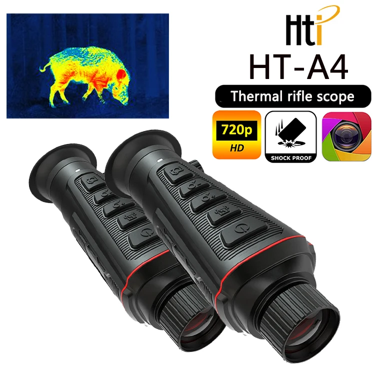 Hti xintai ht a4 25 мм объектив недорогой ручной тепловой прицел ночного видения с тепловым изображением для охоты oem