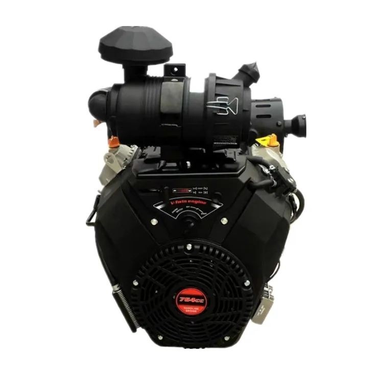 Loncin Engine 2 Cylinder Petrol Engine 30hp 17kw Shaft Diameter 36.5mm 764cc LC2V80FD Marine Machinery