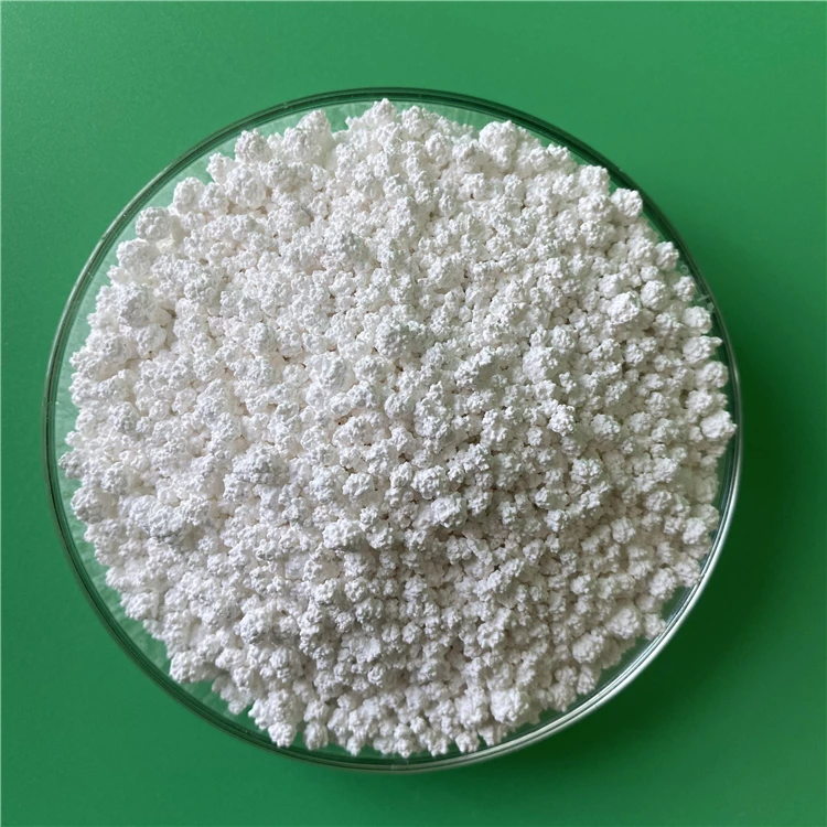 Factory direct sales of high-quality irregular honey-colored white granular calcium chloride